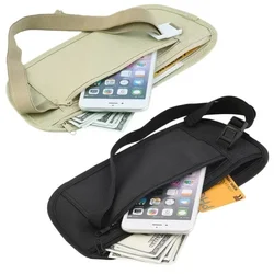Outdoor Sports Waist Bag Ultra-thin Close Fitting Running Zero Wallet Invisible Anti-theft Passport Portable Waist Bag
