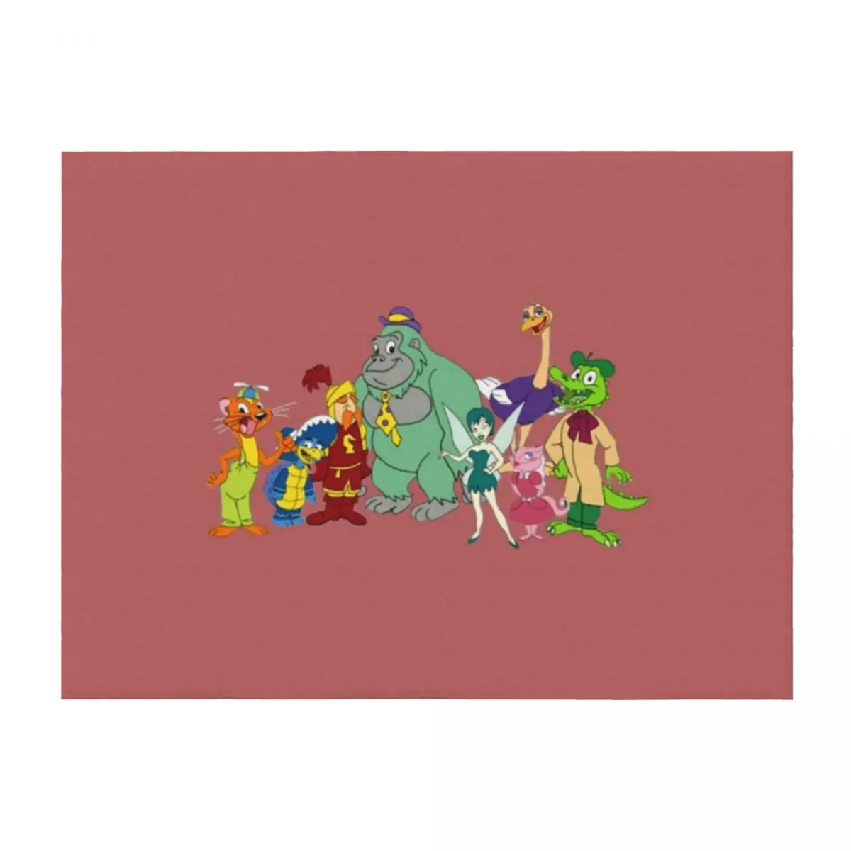 

willy_s wonderland Throw Blanket Loose Heavy Personalized Gift Thermal Blankets