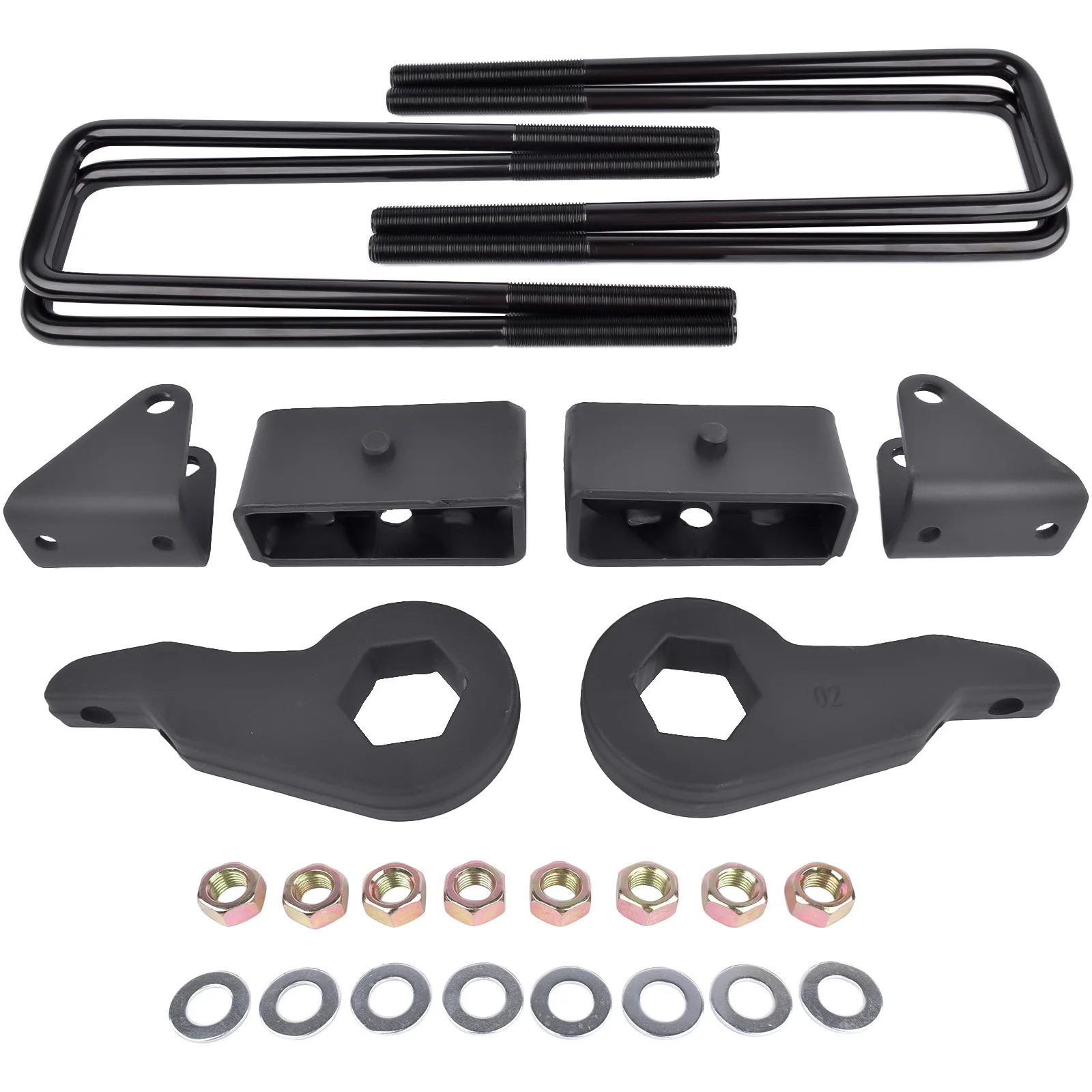 

AP02 Front 3" Rear 2" Leveling Lift Kit for Chevrolet GMC Sierra Silverado 2001-2010