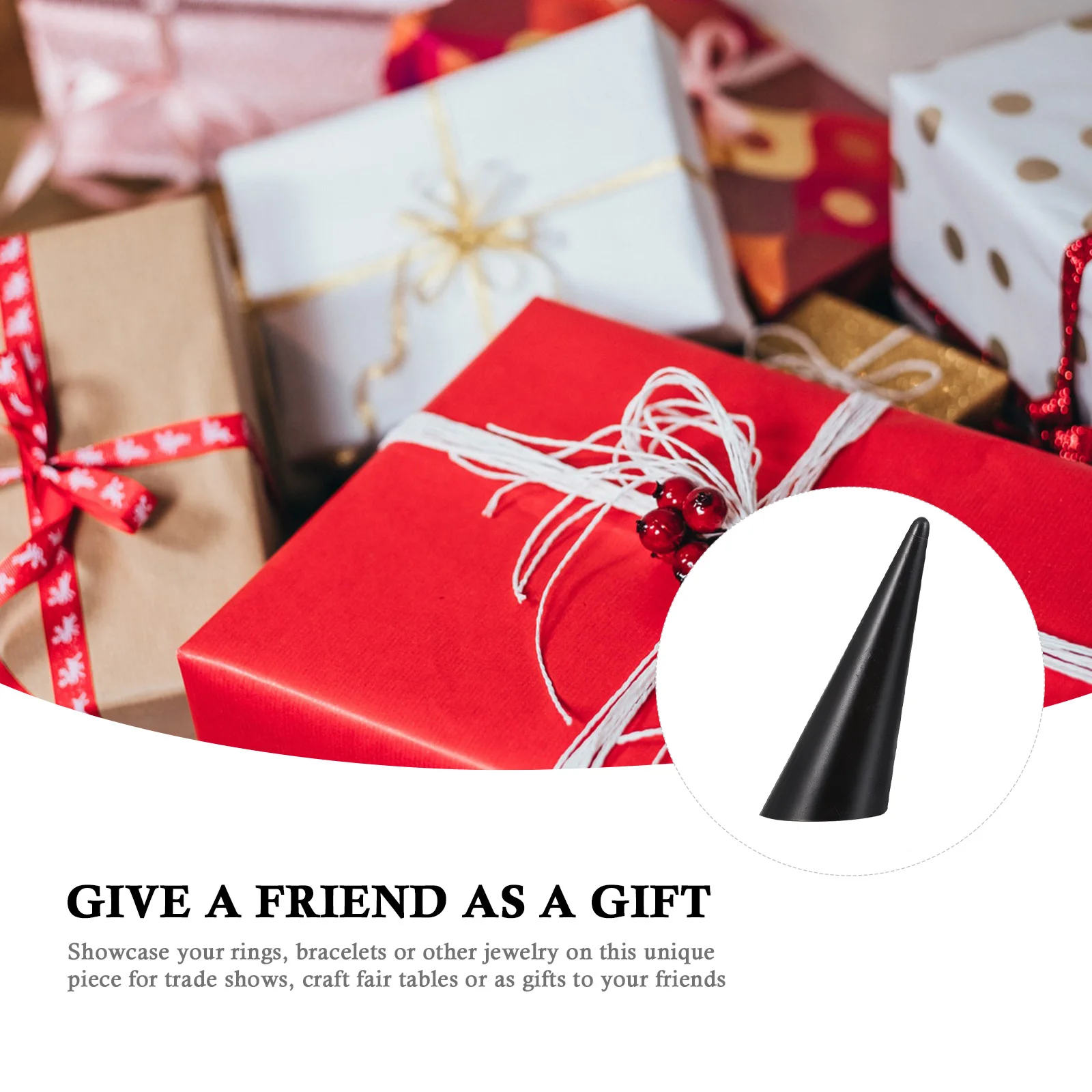 

10Pcs Jewelry Rings Storage Rack Clear Acrylic Display Stand Small Space Saver Ideal for Bedroom Bathroom Counter Decor