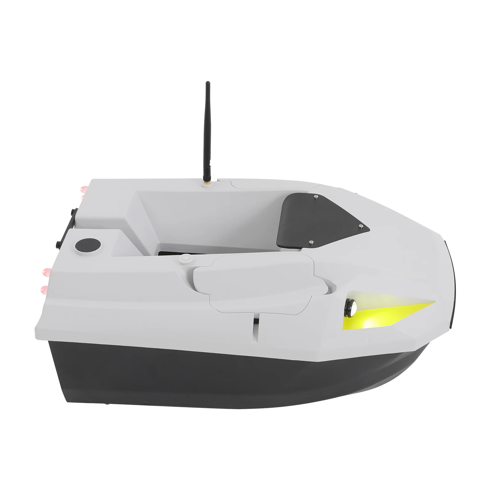 LED-Rc-Köder-Fischerboot mit GPS – 4 Stunden Akkulaufzeit, 21,5 x 13,8 x 9,3 cm Köderfach, 590-Bürstenmotor (US-Stecker)
