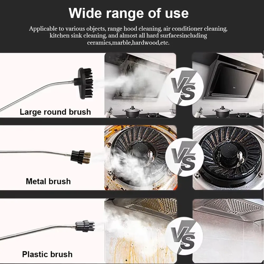 Pembersih Uap Suhu Tinggi Multi-fungsi Sterilisasi Uap 1200ML Steamer Tekanan Tinggi Pembersih AC Steamer