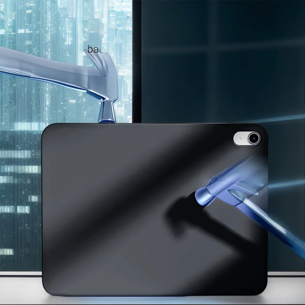 Magnetic Case for iPad (A16) 11 2025 11th Generation /10th Generation 10.9 2022 Tri-fold Stand Flip Cover Soft TPU Back Shell