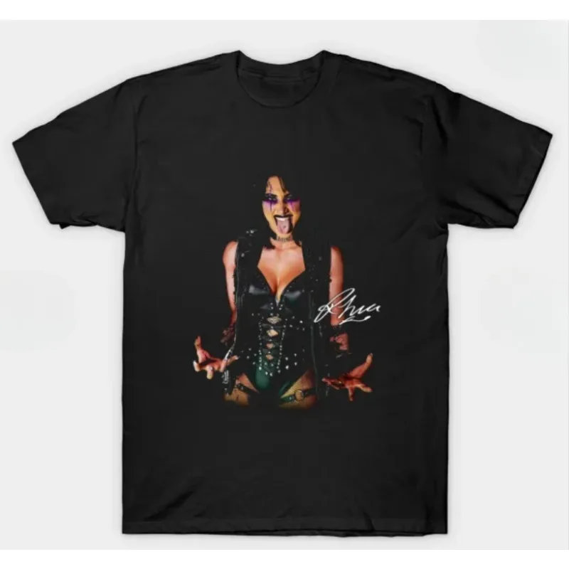 

Rhea Ripley Merch Tee 2025 Merch футболка мужская с коротким рукавом забавная футболка унисекс топы большие летние футболки молодые крутые топы