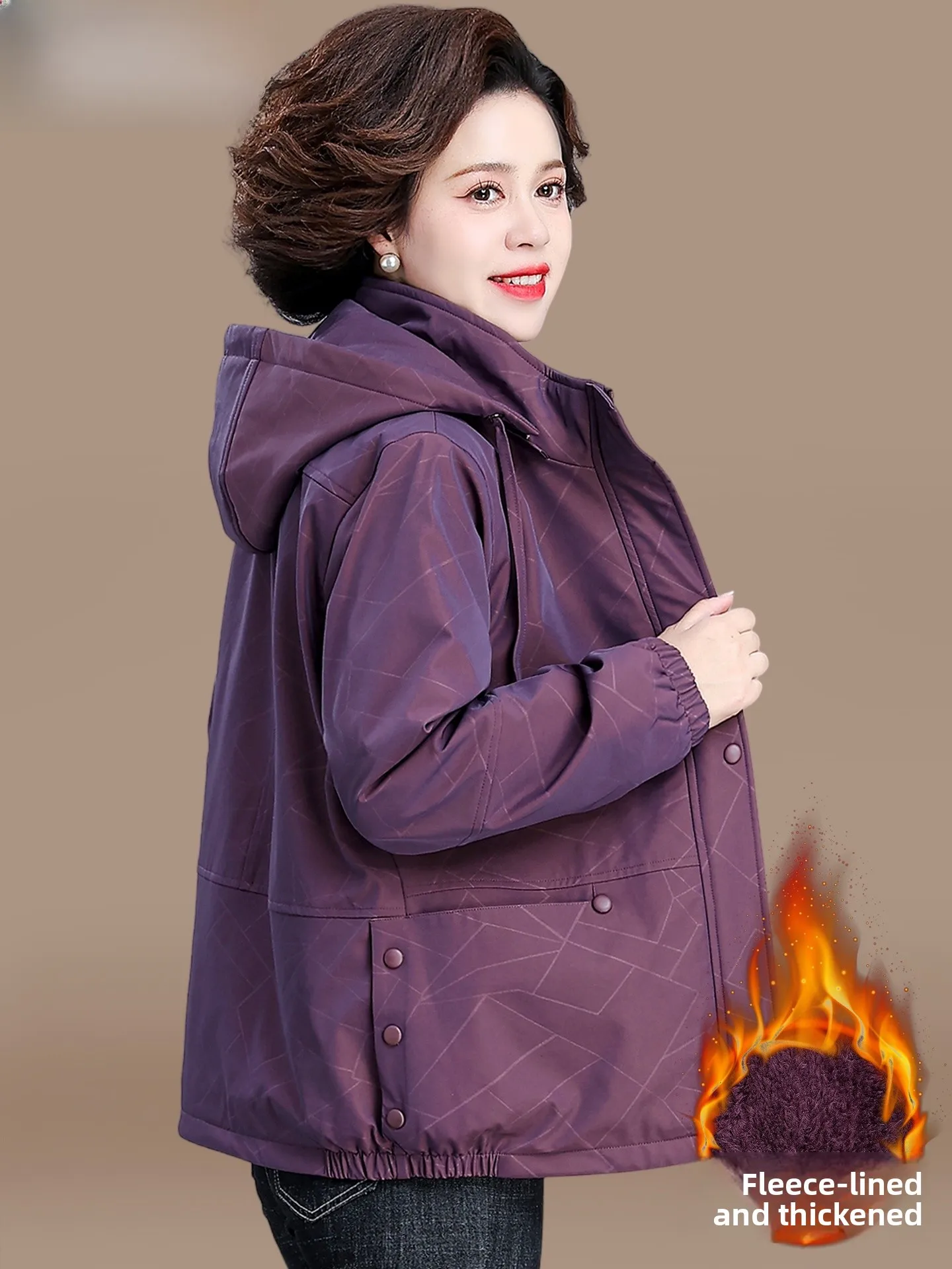 

Утепленная зимняя куртка-парка для женщин: теплая хлопковая одежда для женщин среднего и старшего возраста