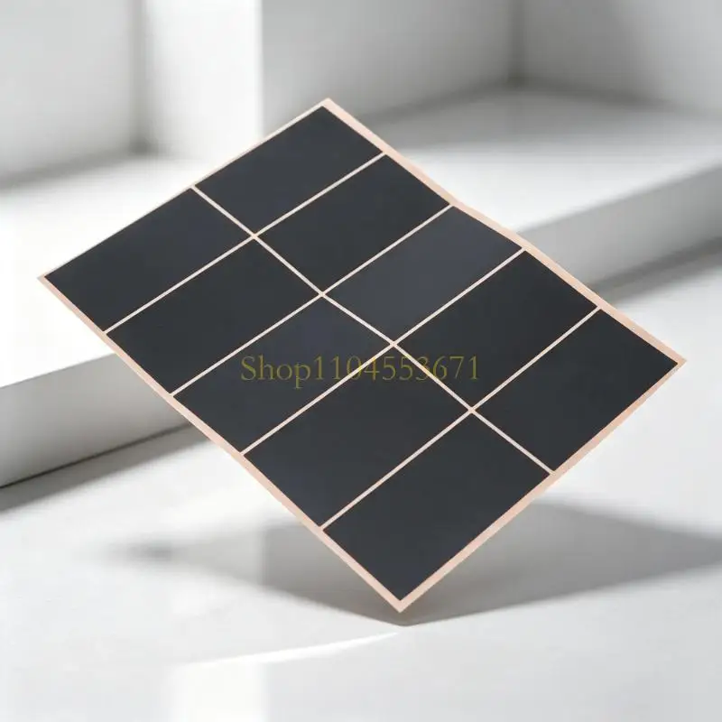 Best Seller Laptop Touchpad Replacement Stickers, 10 Piece Black PVC Adhesive Decals for 7250 7280 Surfaces Repair, and