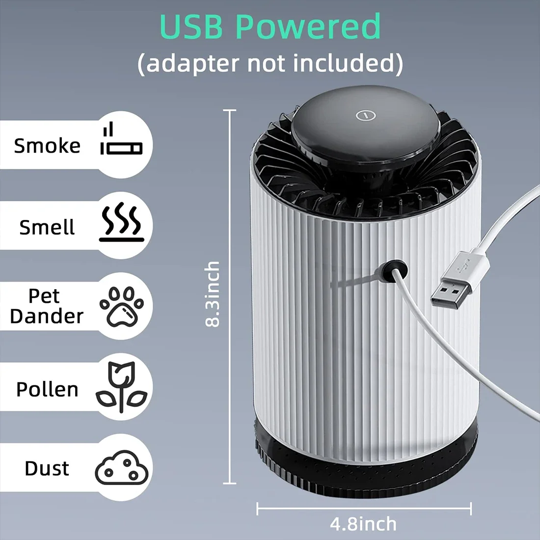 Xiaomi Youpin Air Purifier for Car HEPA Filter PM 2.5Bedroom UV Generator System second-hand Remove Odor Eliminators Air Cleaner