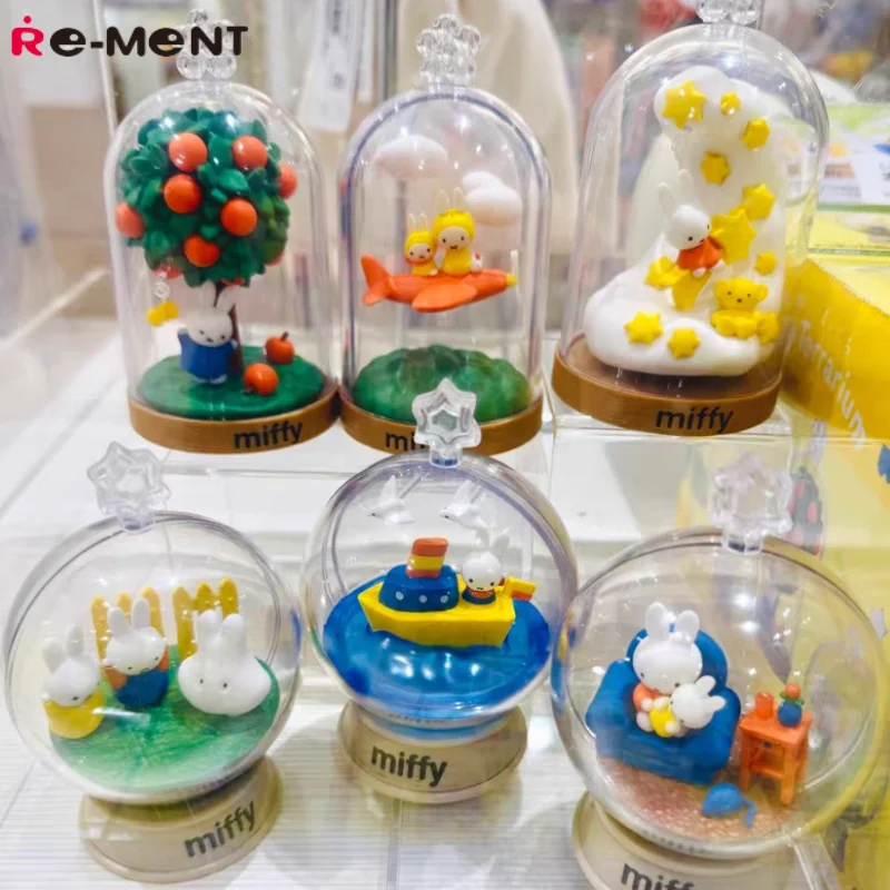 

Miffy Blind Box Rement Style Miniature Bottle Scene Decor Daily Fun Collectible Micro Figurine Ornament For Kids And Collectors