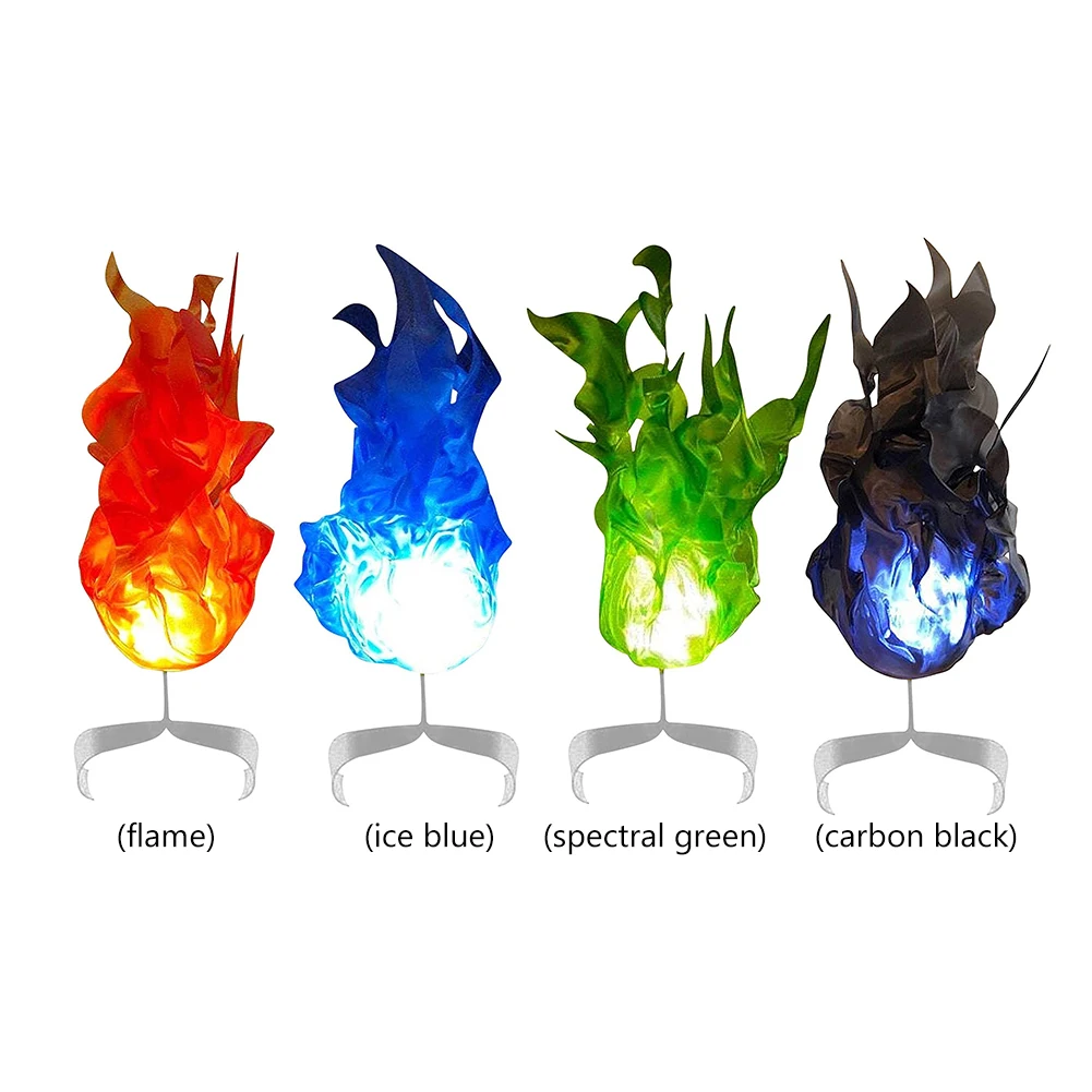 Halloween LED Hand Floating Fireball Cosplay Props Illuminated Flame Decoration