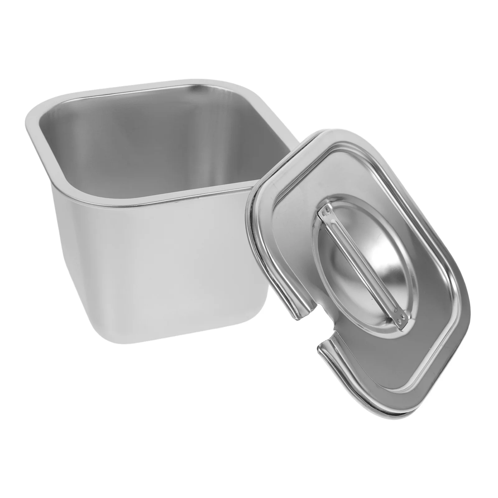 

Ice Cream Storage Box Fruit Keeper Yogurt Container Barrel For Freezer Containers Stainless Steel Reusable Work