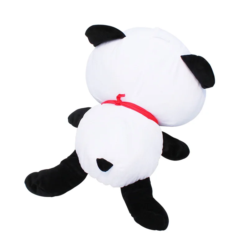 

Adorable Panda Plush Toy Soft Stuffed Doll Home Office Decoration 3D Throw Pillow Birthday Gift For Kids