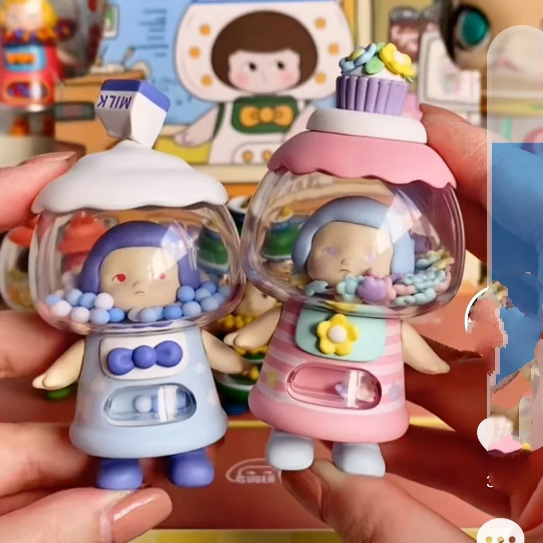 

Новые закуски Suger Ya, рекламная серия, оригинальные коробки с сюрпризом, женское сердце, собирать куклы, детские подарки на день рождения, украшение