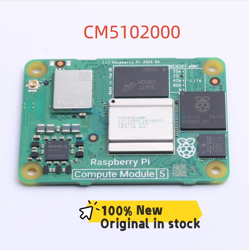 

Raspberry Pi CM5102000 100% New Original Compute Module 4 Kit WiFi