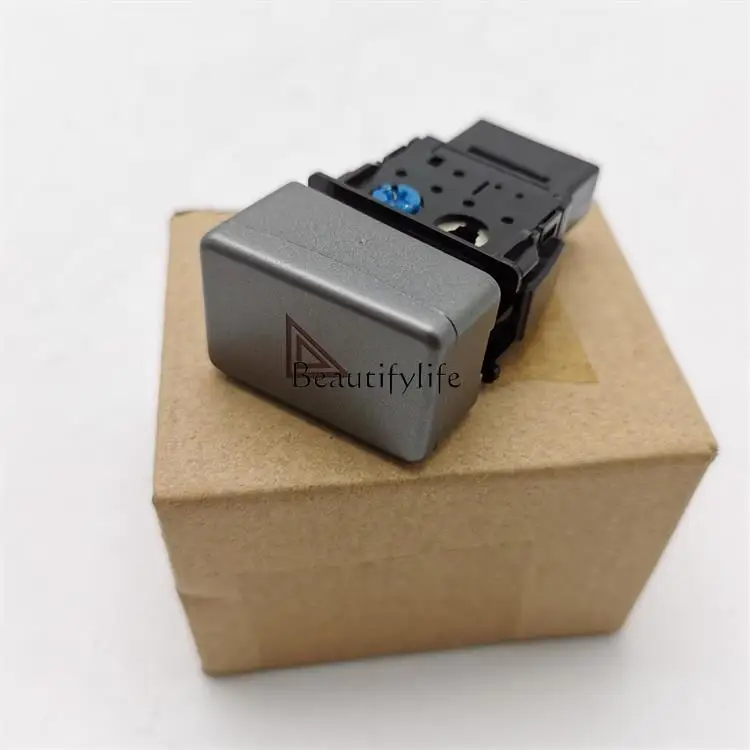 Double flashing switch warning light emergency button accessories