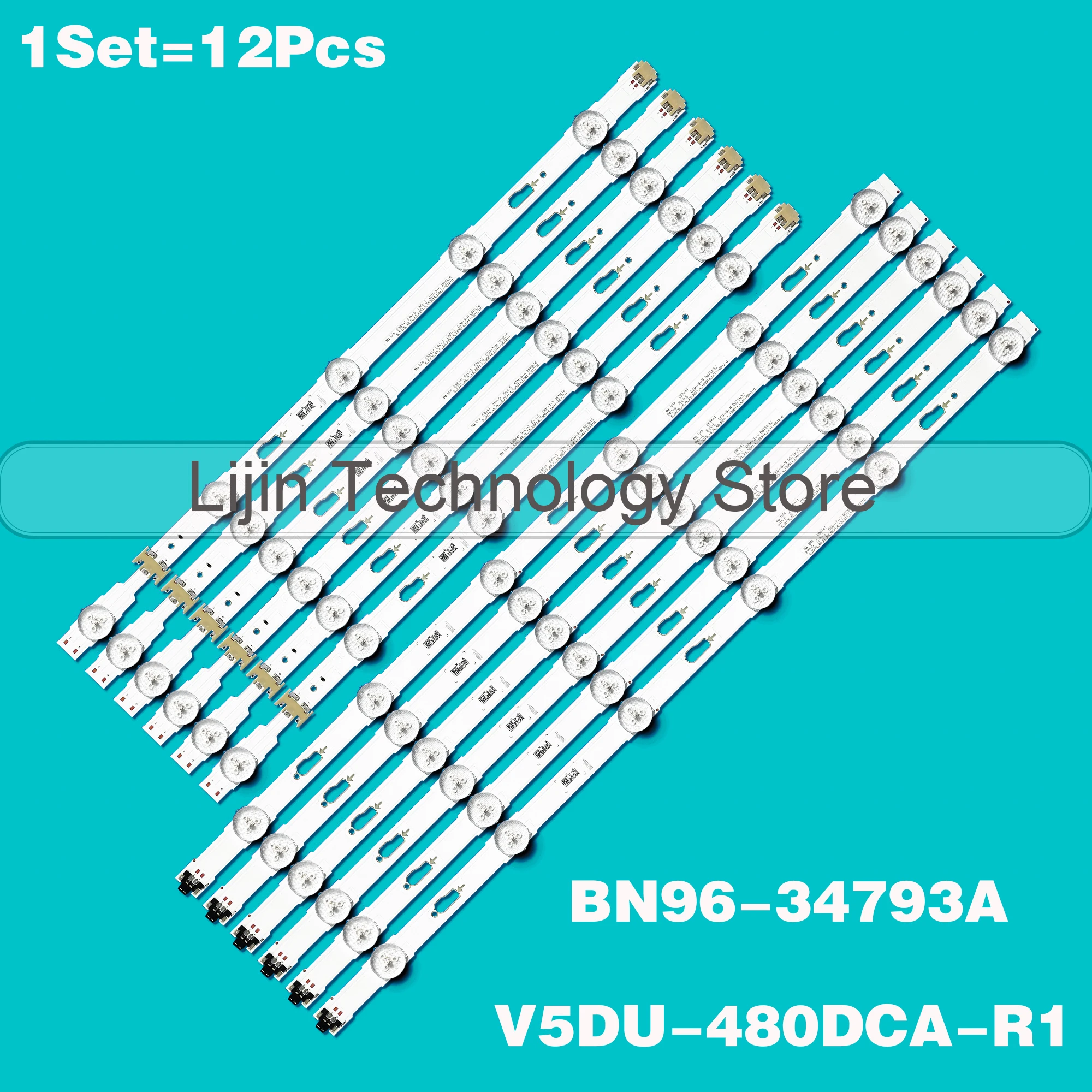 

LED strip For UE48JU7080 BN96-34793A 34794A V5DU-480DCA-R1/480DCB UN48JU6100 UE48JU7000 UE48JU7002 S_5U75_48_FL L5 R6