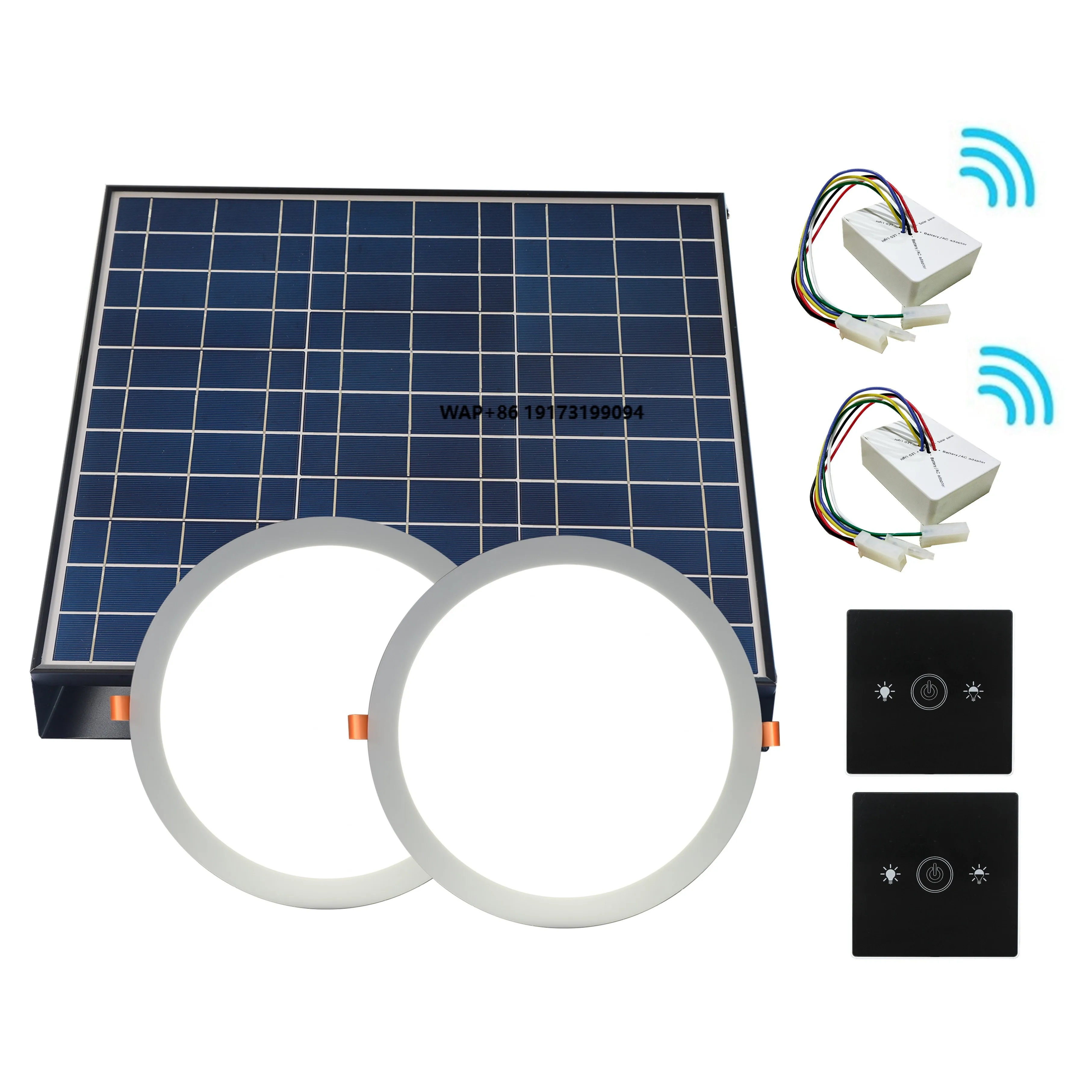 

300 мм круглые светодиодные панели 2-в-1 для дома, естественное солнечное потолочное дневное ночное освещение с батарейным аккумулятором, трубчатое крыше, świetlik