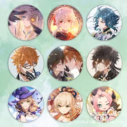 Juego Genshin Impact Pins Xiao Tartaglia Alhaitham Scaramouche Cosplay Anime insignias mochilas decoración broche accesorio regalos