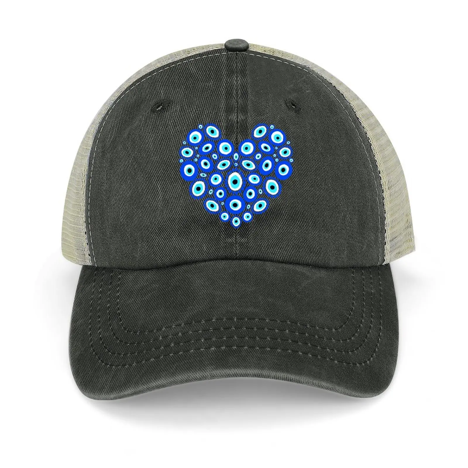

Evil Eye Love HeartCap Baseball Cap fashionable golf hat genuine Designer Hat Golf Ladies Men's