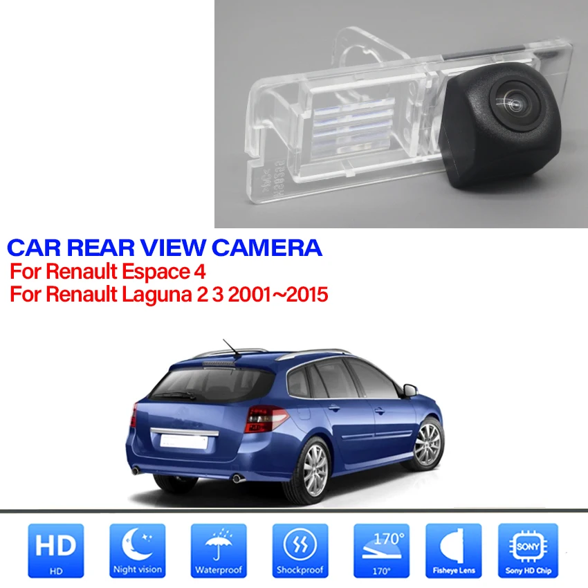 

Car Reversing Parking Camera Backup Rear View Camera For Renault Laguna 2 3 2001~2012 2013 2014 2015 For Renault Espace 4