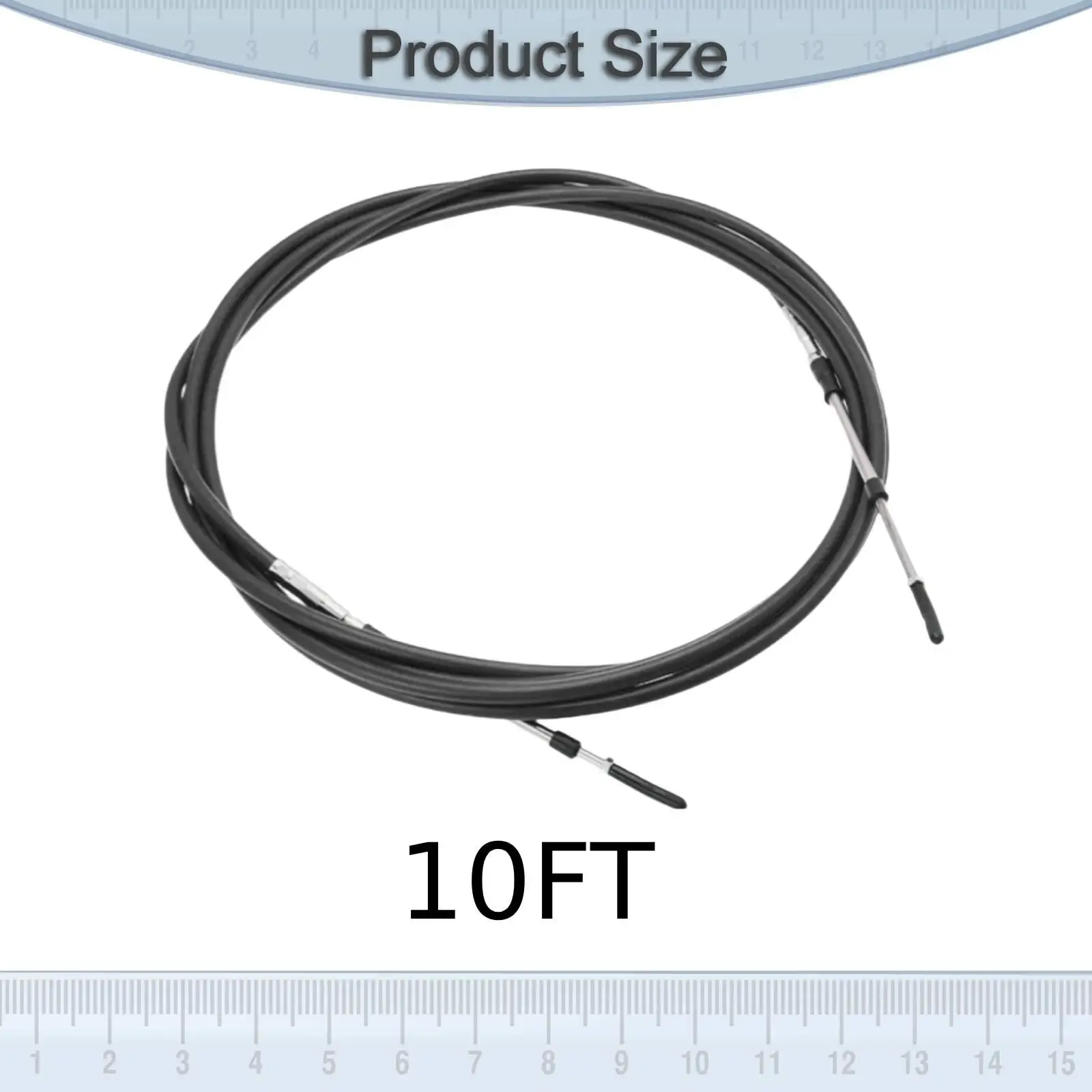 Throttle Shift Cable for Marine Boat Equipment Stainless Steel Replacement for Sailboats and Outboard Motors