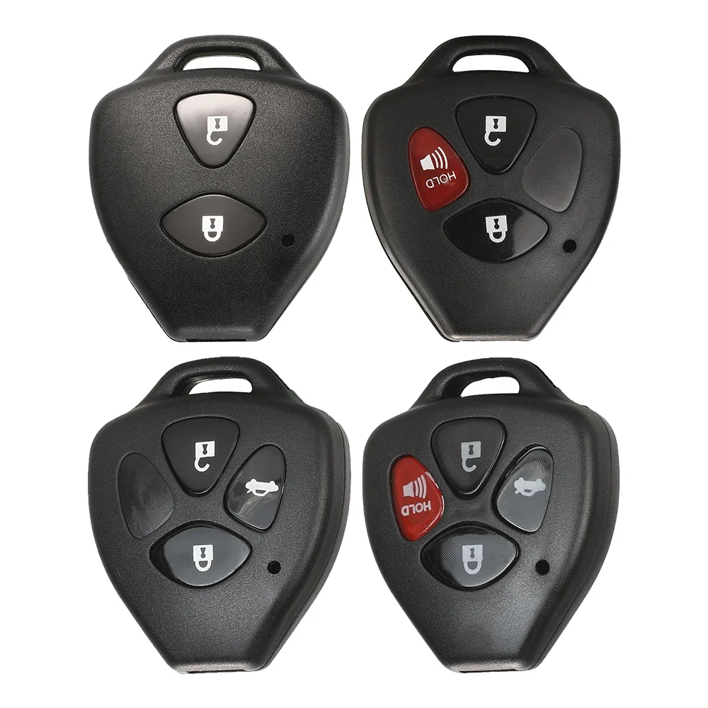 

2/3/4-Buttons Auto Remote Key Shell Fob Case Housing for Toyota Corolla Camry Avensis Reiz RAV4 Crown Avalon Venza Matrix Yaris