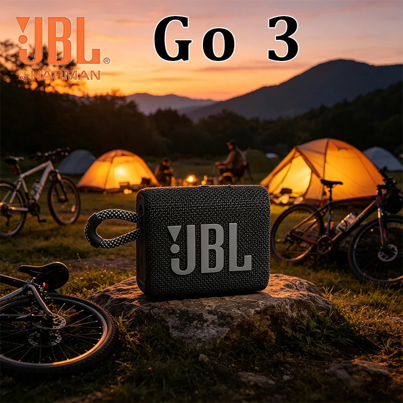 

JBL GO3 Wireless Portable Speaker for Outdoor Cycling Sports Waterproof Dustproof Bass Mini Travel Gift Speaker
