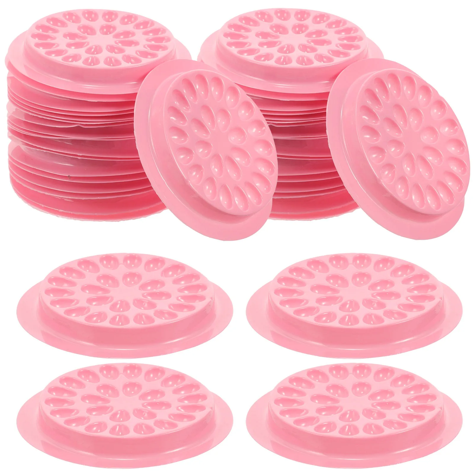 

100Pcs Lash Grafting Holders Eyelash Glue Pallets Lash Extension Holder Tool for Salon Personal Use Eyelash Extension Supplies