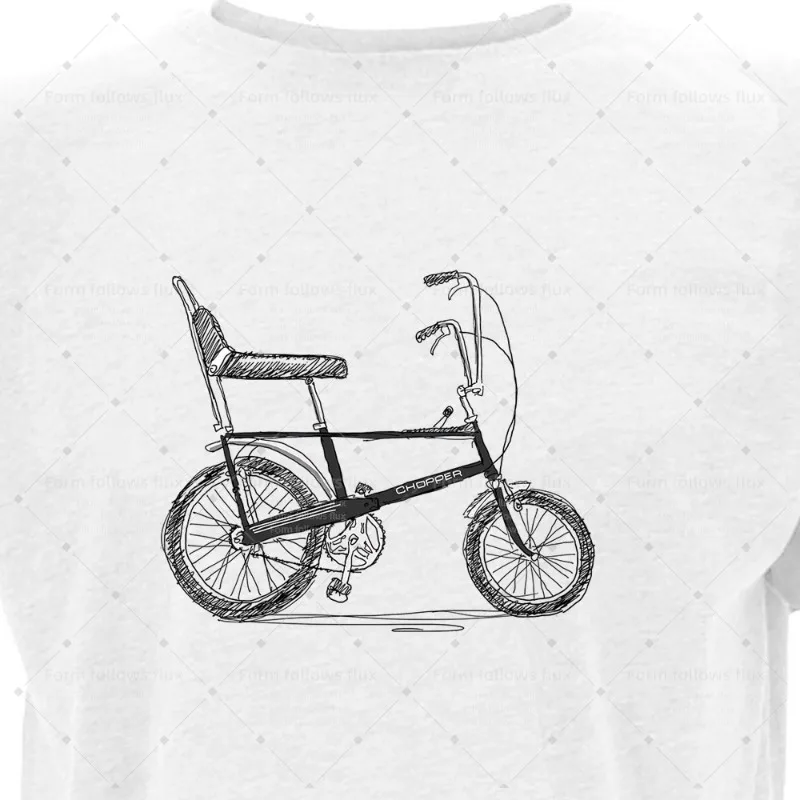 

2026 men T-Shirt Hoodie Hand Drawn Comic style Raleigh Chopper – Jet Black Cycling Unisex S-6XL Plus Size Friendly