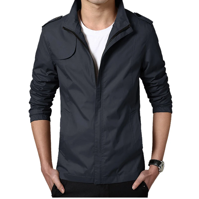 Anti-stab Anti-Slash แฟชั่นผู้ชายสบายๆแฟชั่น-Slim Self Defense Bomber Jacket Hacking Overcoat ป้องกันความปลอดภัยเสื้อผ้า 5XL