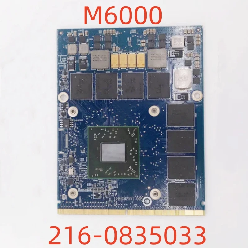 Laptop high-quality motherboard M6000, CN-053Y5X 053Y5X 53Y5X, 109-C42551-00B, 216-0835033 GPU, good performance, 100%