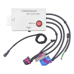 MQB Cluster 12V-14V Power Cable Test Platform for VW Audi Instrument Panel Startup Repair Light Test