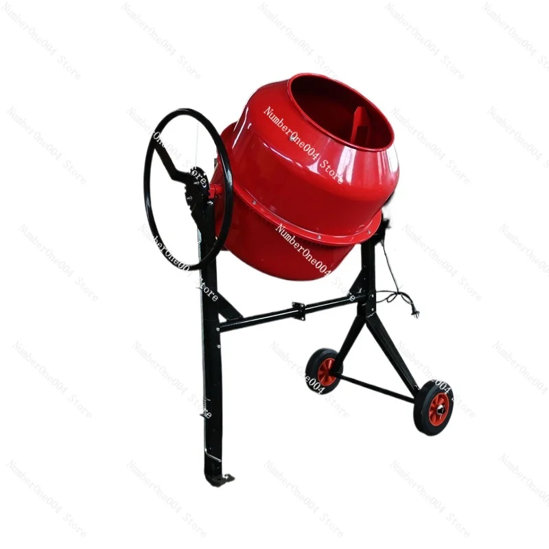 70L Small Horizontal Vertical Electric Concrete Mortar Cement Feed Mixer Drum Type Electric Mixer