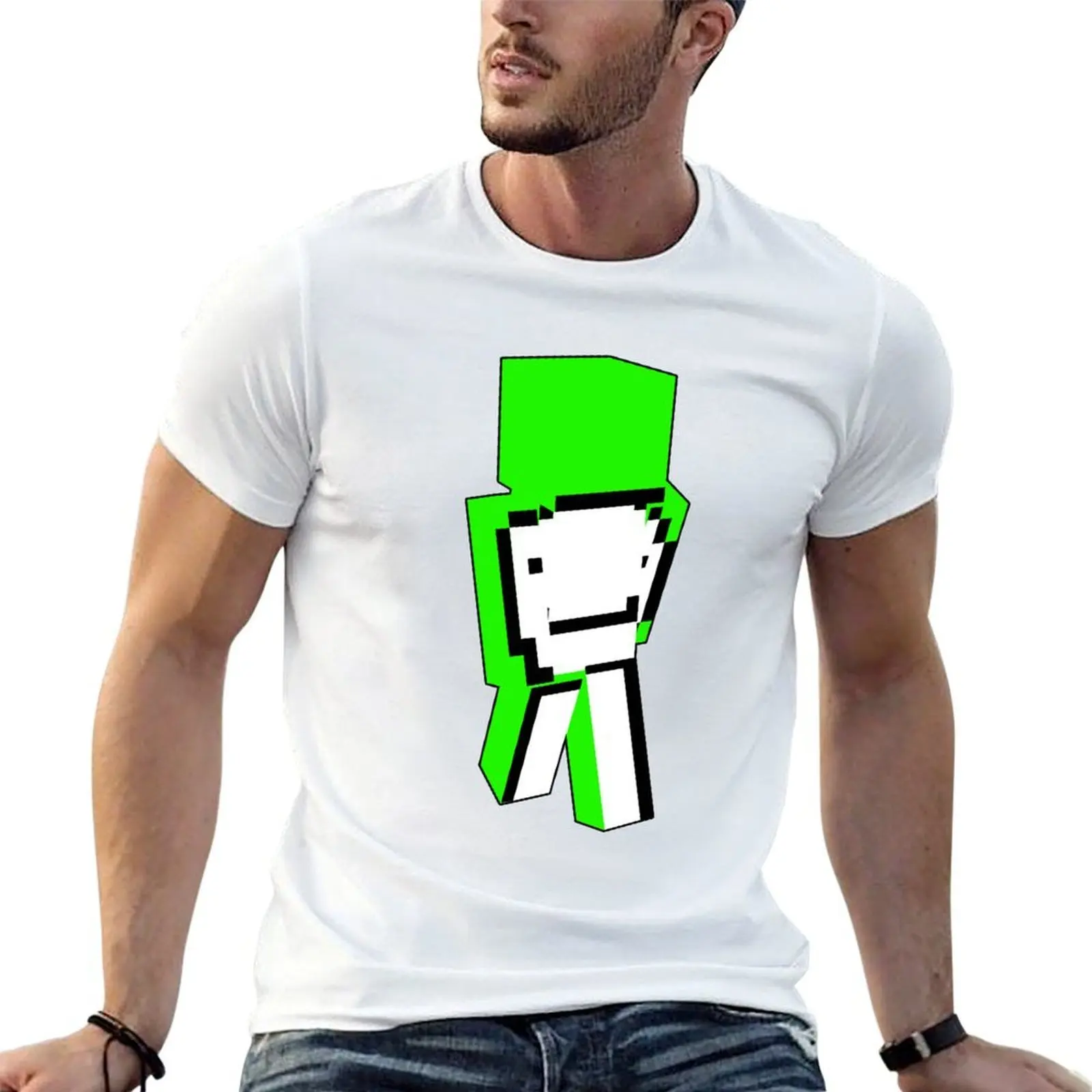

Funny Gaming Tee Skin Pose Dream Green Cute Boy Gifts Fans T-Shirt essential t shirt t shirt man casual T-Shirt