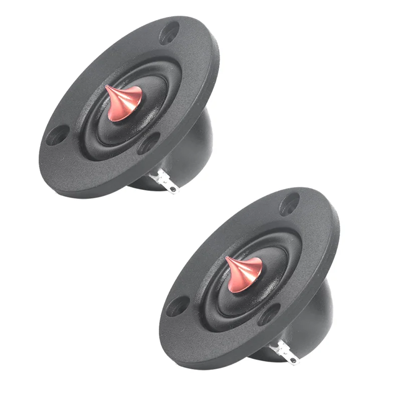 

2PCS 2 Inch Dome Tweeter Speaker Unit Chinese Silk Diaphragm Neodymium Treble Car Home Theater 6Ohm