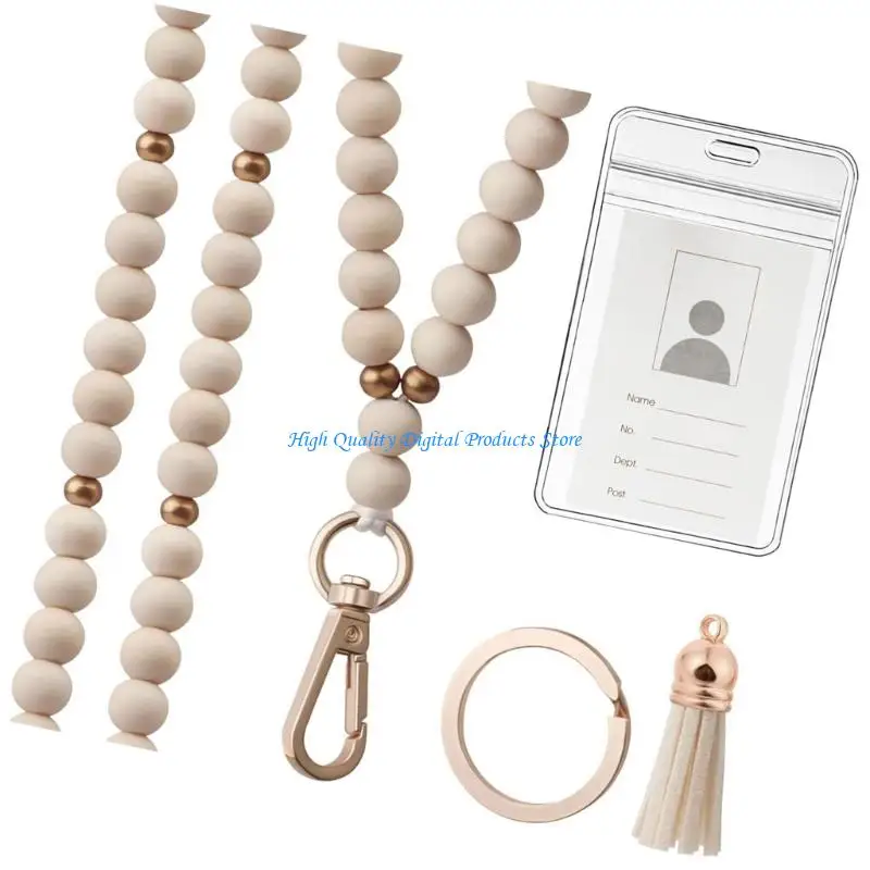 U2JE Artisanal Oaken Sphere Keychain Owner For Office Layouts And Individual Belongings