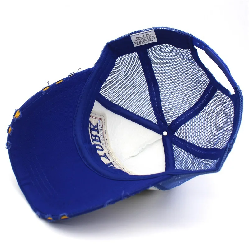 NEWYORK Mesh Baseball Cap For Men Women Summer Breathable Mens Caps And Hats Casquette Homme Gorra Hip Hop Trucker Hat Snap Back 5