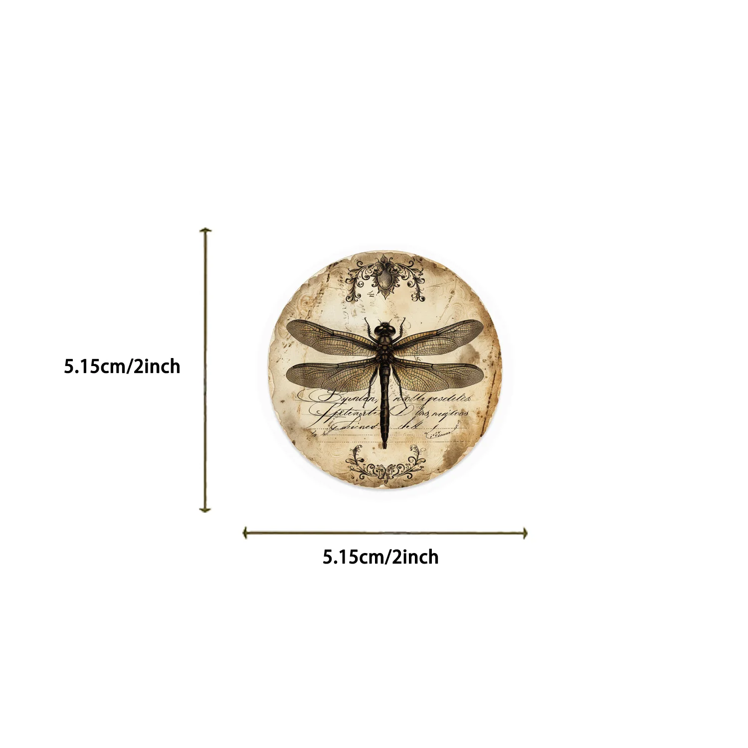 50/100 قطعة الكرتون الرجعية التسمية ملصق حزمة مقاوم للماء شفافة PET ديكور الغيتار دفتر القرطاسية ملصقات