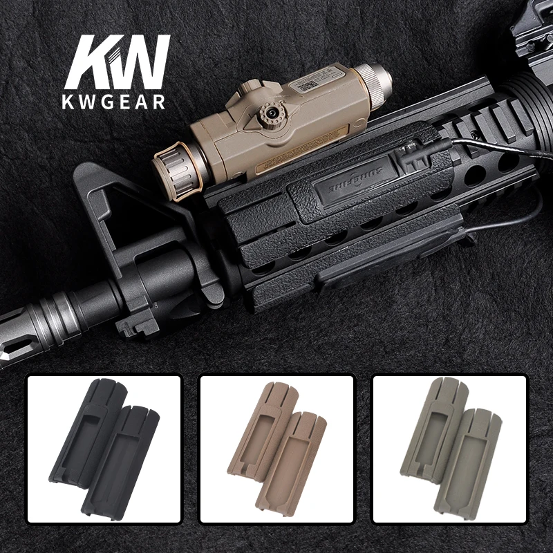 Tactical Airsoft Scar Pocket Panel For Remote Switch DBAL PEQ NGAL CQBL Laser sight M300 M600 Flashlight 20mm Rail Accessories