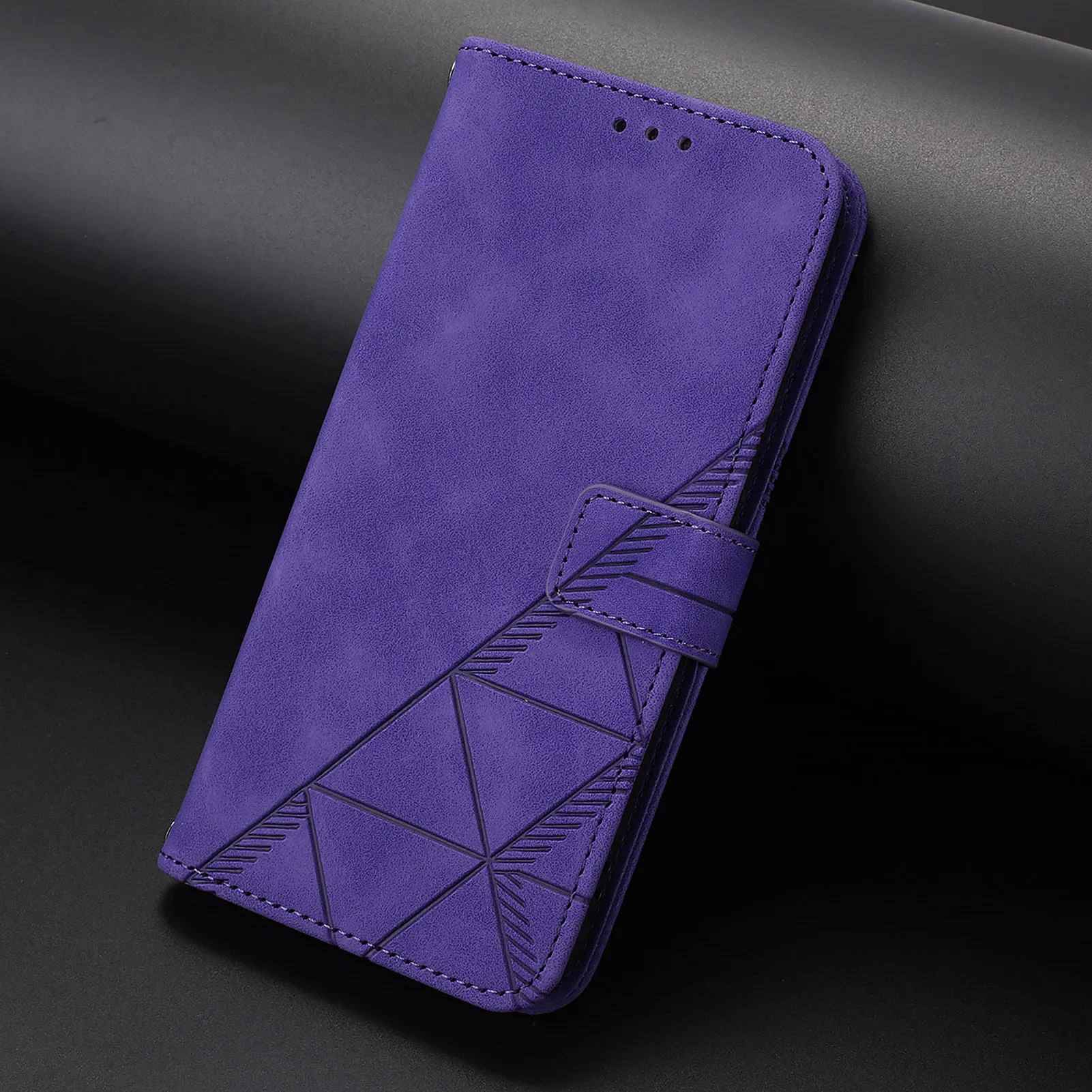 Leder Brieftasche Fall Buch Für Samsung Galaxy M62 M56 M55 M54 M53 M52 M36 M35 M34 M33 M32 M23 M15 M13 M12 M10S M10 M05 M04 Abdeckung – Detail 2
