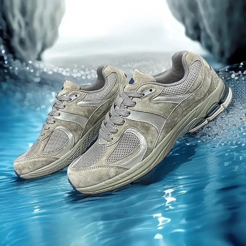 

FallHigh quality breathable running shoes, men's and women's shoes, brisk and lightweight
