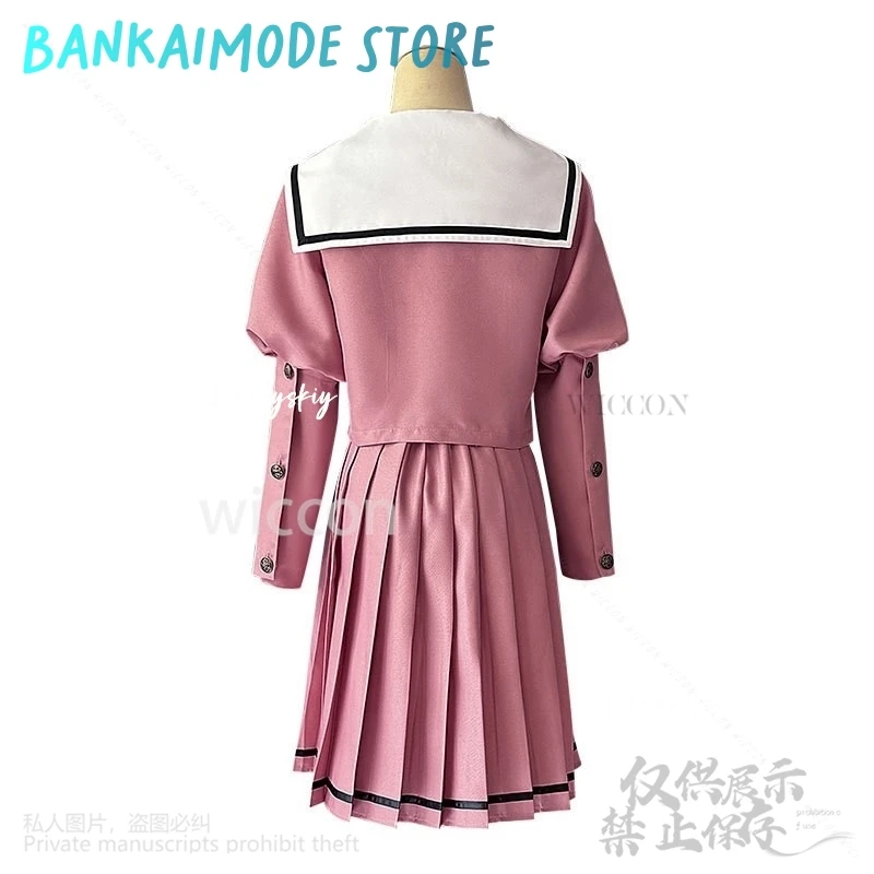 فستان Waguri Kaoruko التأثيري الجديد على شكل زهرة عطرة تتفتح مع الكرامة للفتيات اليابانيات Kawaii JK فستان وردي للمدرسة لوليتا كوس