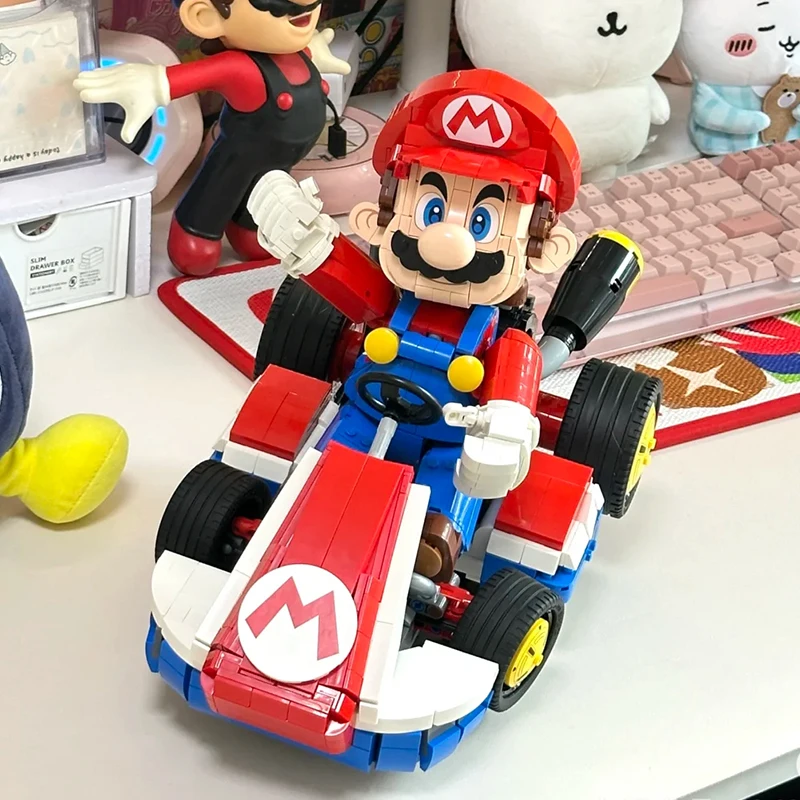 

72037 Classic Kart Building Blocks Set 1972 PCS Racing Car Model DIY Bricks for Kids Educational Toys Gifts for Boys Girls