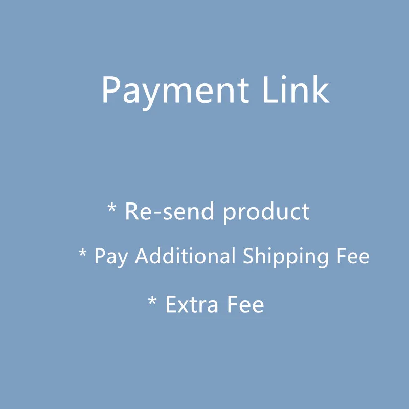 

Resend parcel/ Pay Additional Express Fee / Extra Fee