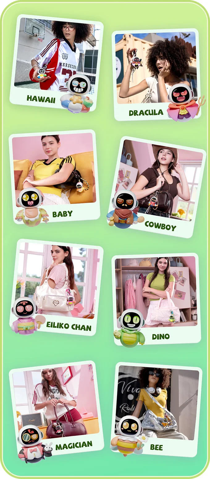 

Eiliko Smart Robot Portable Emotional Interaction Companion Robots Mini Eilik Ai Chat Robot Long Battery Life Kid/Couple Gifts