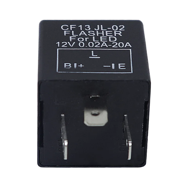 20A 12V 3-Pin CF13 JL-02 0.02A Car Flasher Relay for LED Fix Turn Signal Hyper Flash