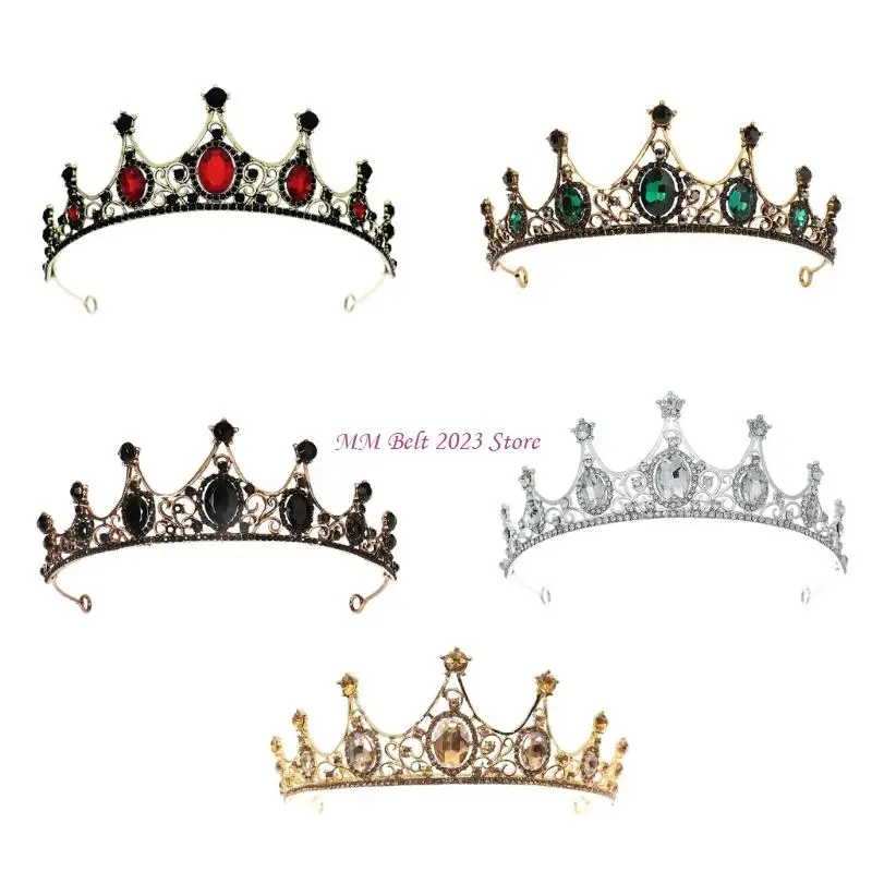 

49ME Sparkling Rhinestones Rhinestones Bridal Crowns For Wedding Receptions Dance Parties Proms