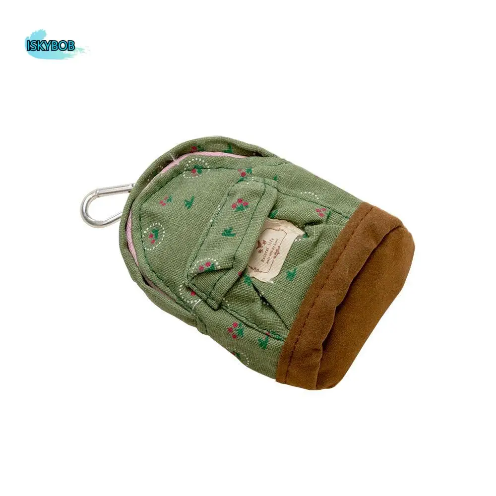 

Women Kawaii Pouch Mini Floral Design School-bag Shape Purses Zipper Bags Keys Bag Burse Wallet Purses Coin Wallet Card Purses
