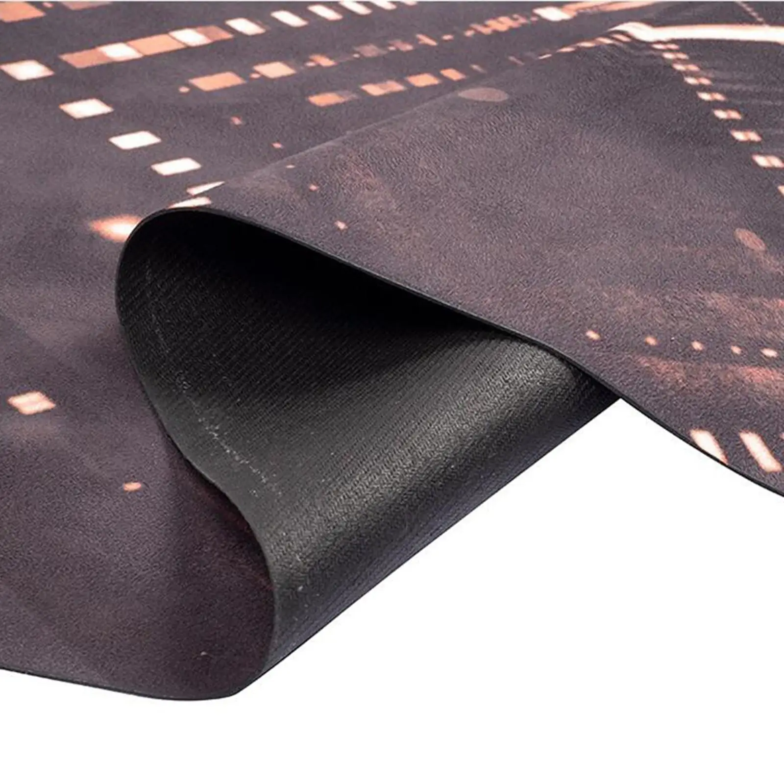 

Gymnastic Mat Equipment Machine Natural Rubber Optional Non Slip PU to Carry Mat Skipping Mat Folding Mat for Women Men Unisex