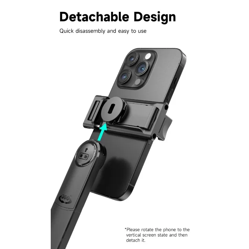 64 inch artificial intelligence face tracking selfie stick C17 360 degree intelligent automatic rotation foldable quadrilateral