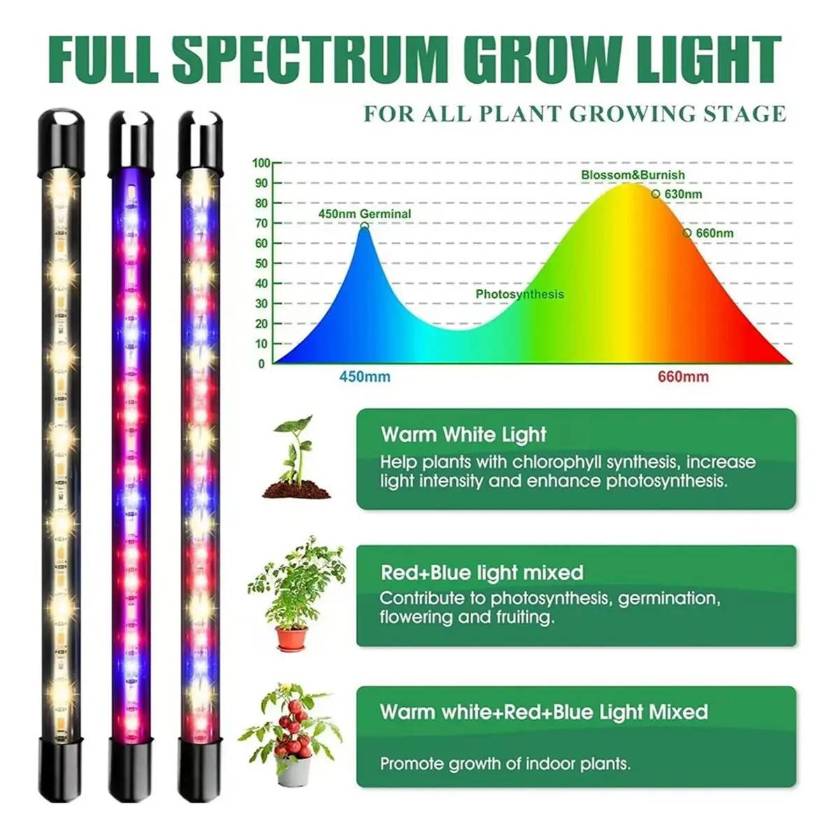 AA83 80 Cell Tray with Grow Lights and Heat Mat,Seed Growing Tray, Germination & Plant Propagation Station for Indoor Plants